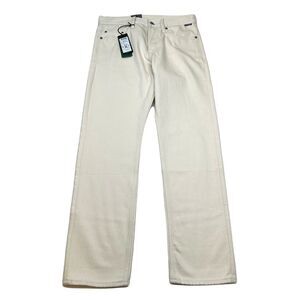 G-Star‎ Raw Jeans Mens 28x30 Ecru White Denim Triple A Regular Straight Fit $180